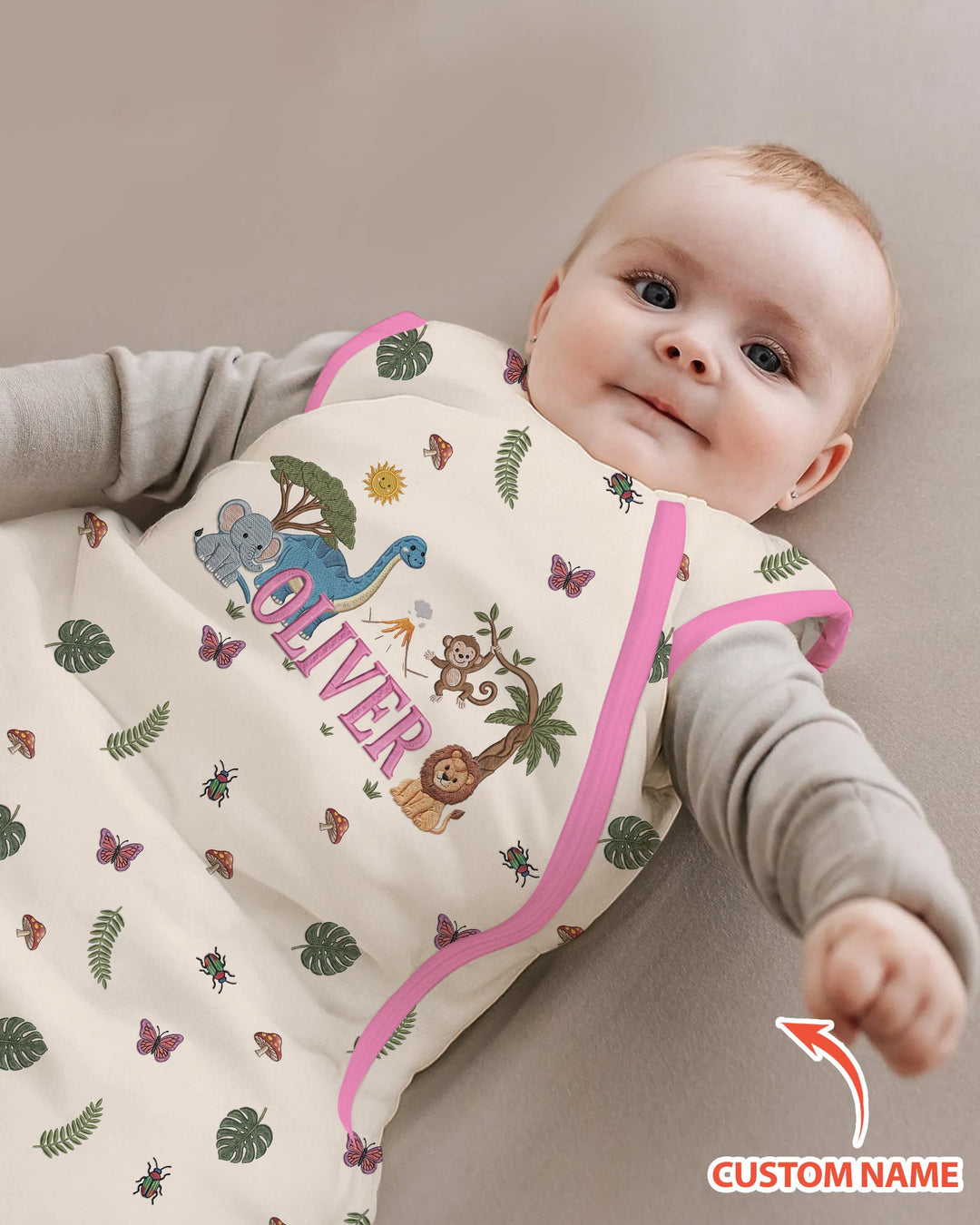 Safari Dreams Baby Bamboo Sleep Bag