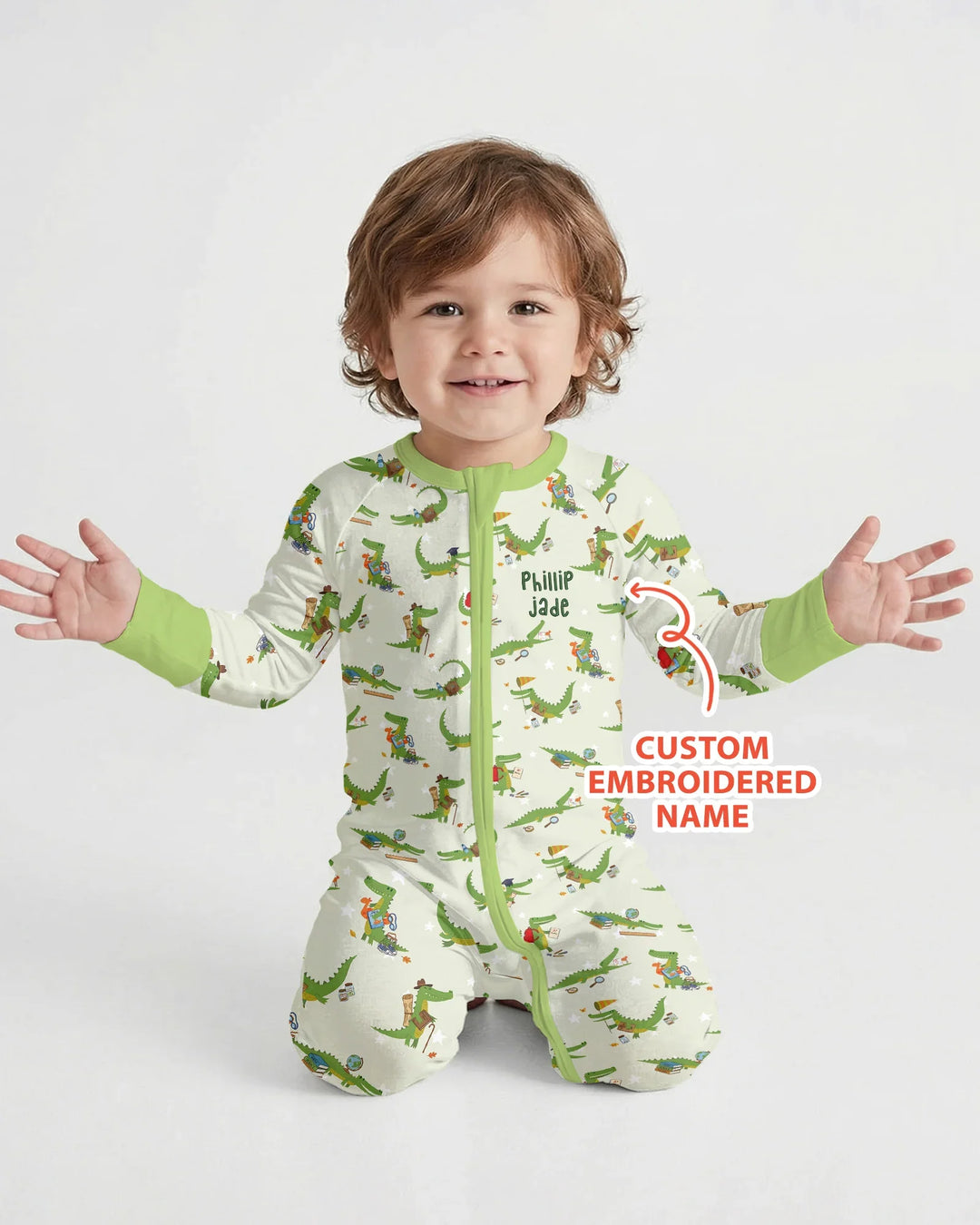 Gerippte Babykleidung mit individuellem Foto - Weich &amp; Skizzenhaft