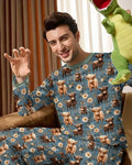 Vorlage Herren-Pyjama-Set