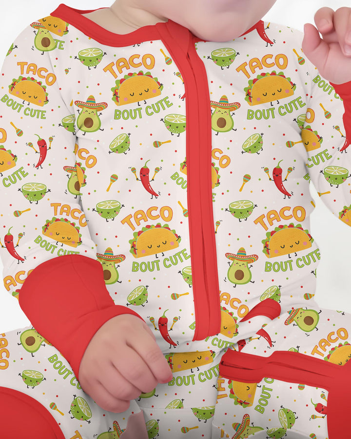 Funny Taco Bamboo Convertible Zippy