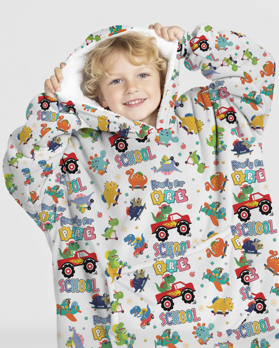 Benutzerdefinierter Bambus-Deckenhoodie (Vorlage)