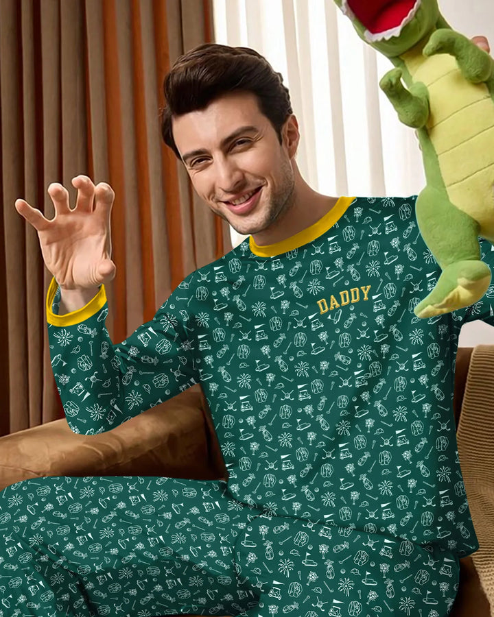 Vorlage Benutzerdefiniertes Herren-Pyjama-Set