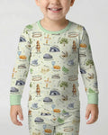He Is Risen Family Matching Bamboo Two Piece Long Sleeve Pajama Set