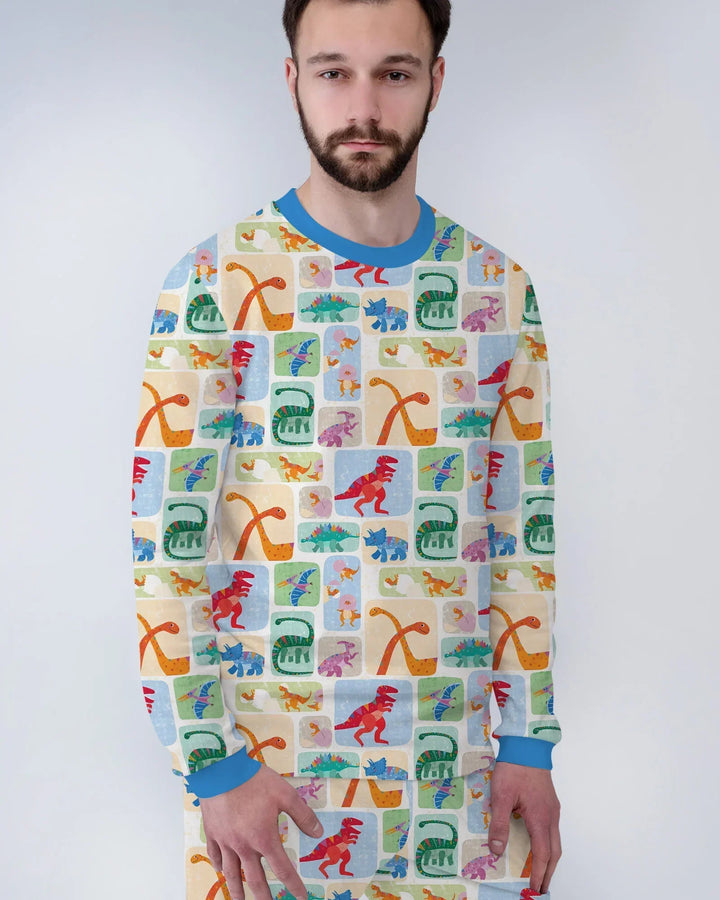 Vorlage Herren-Pyjama-Set