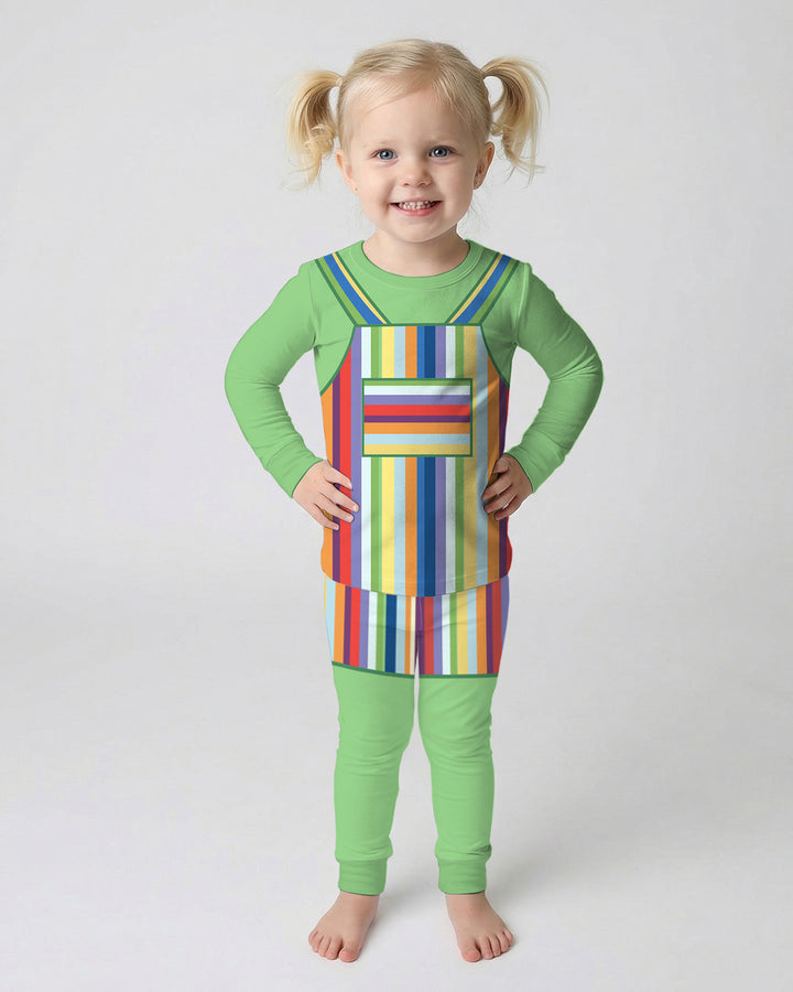 Tiny Little Chef Bamboo Two Piece Long Sleeve Pajama Set
