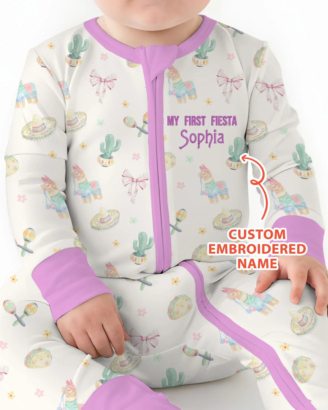 Gerippte Babykleidung mit individuellem Foto - Weich &amp; Skizzenhaft