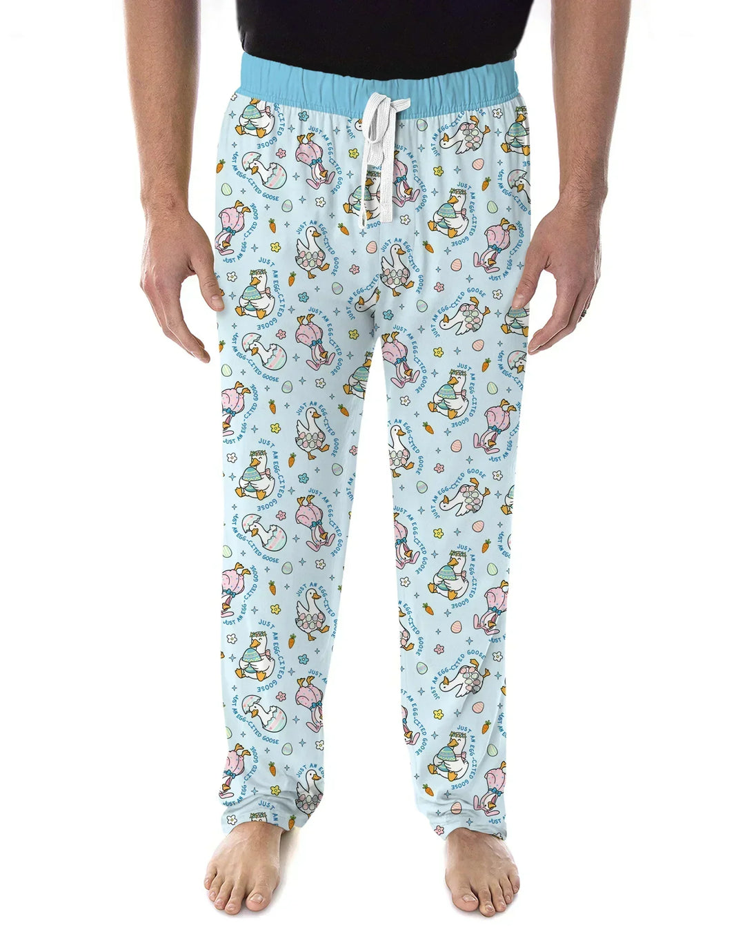 Easter Silly Goose Bamboo Men's Pajama Set