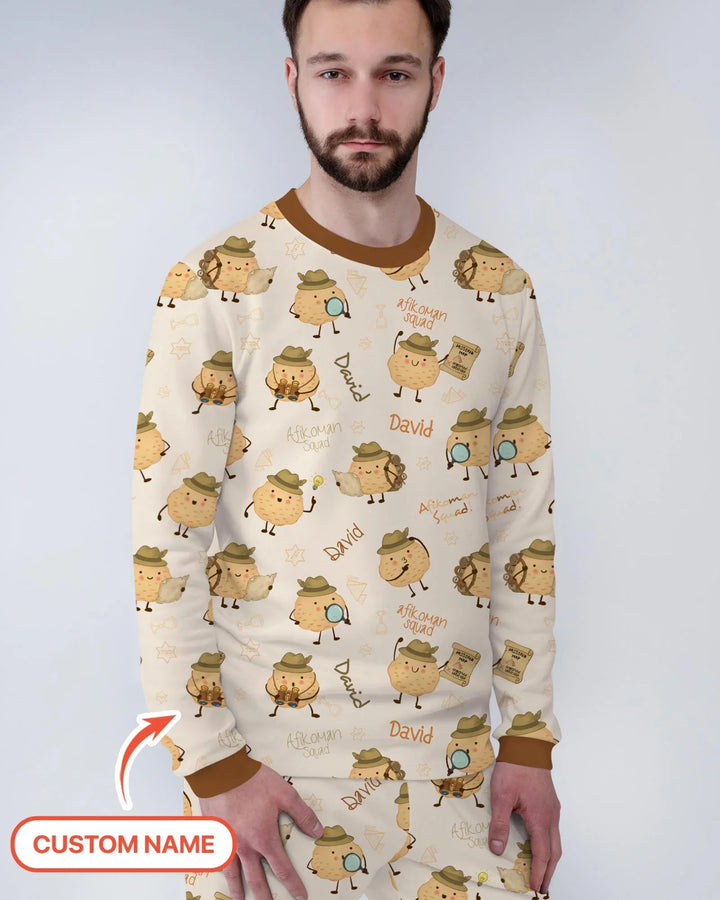 Vorlage Benutzerdefiniertes Herren-Pyjama-Set