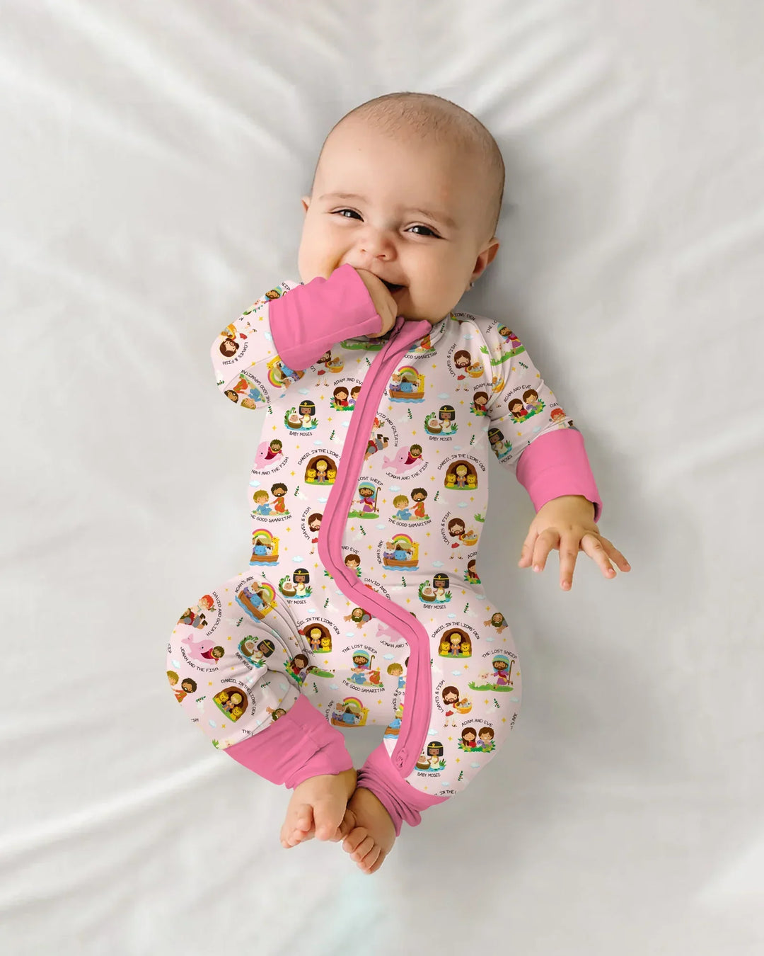 Gerippte Babykleidung mit individuellem Foto - Weich &amp; Skizzenhaft