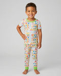 Zweiteiliges, kurzärmliges Pyjama-Set mit Marienkäfern