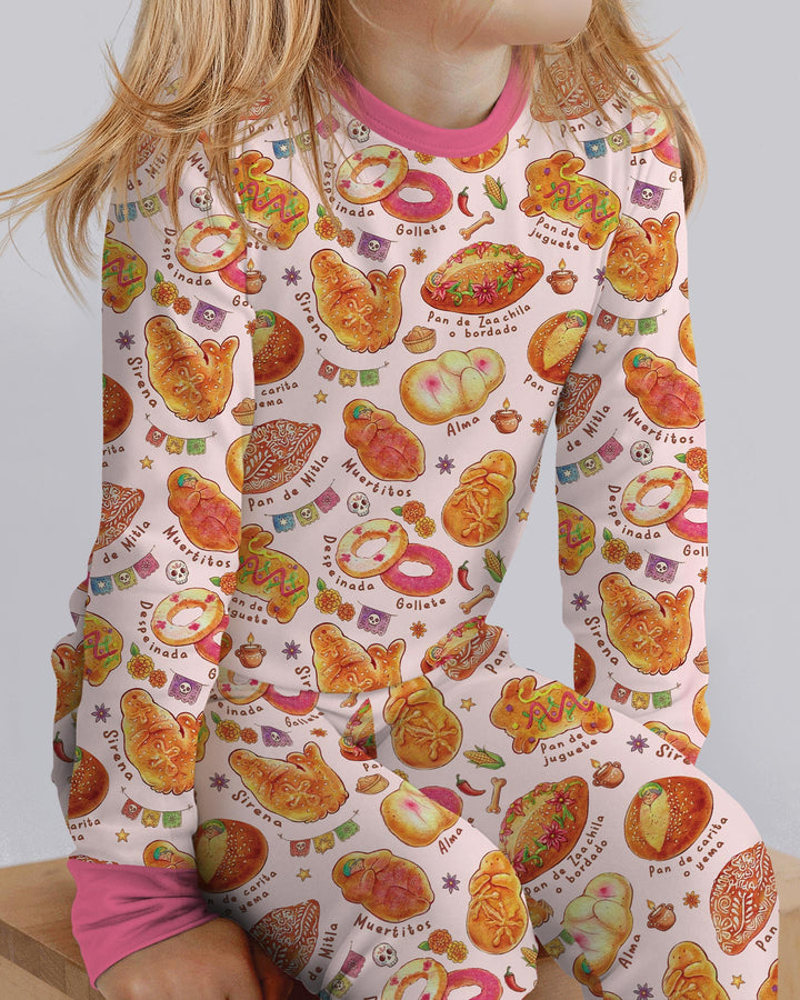 Pan Dulce Dreams Bamboo Two Piece Long Sleeve Pajama Set