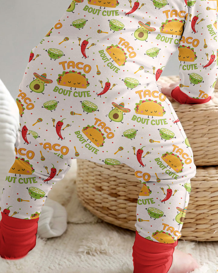 Funny Taco Bamboo Convertible Zippy