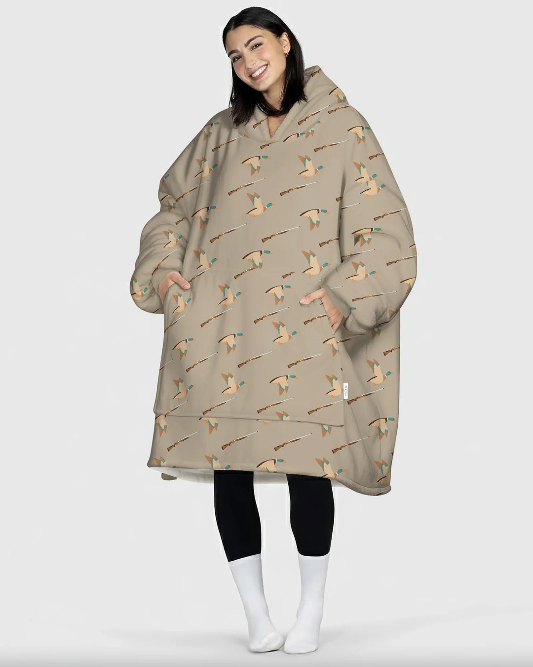 Lil Duck Hunter Bambus-Deckenhoodie