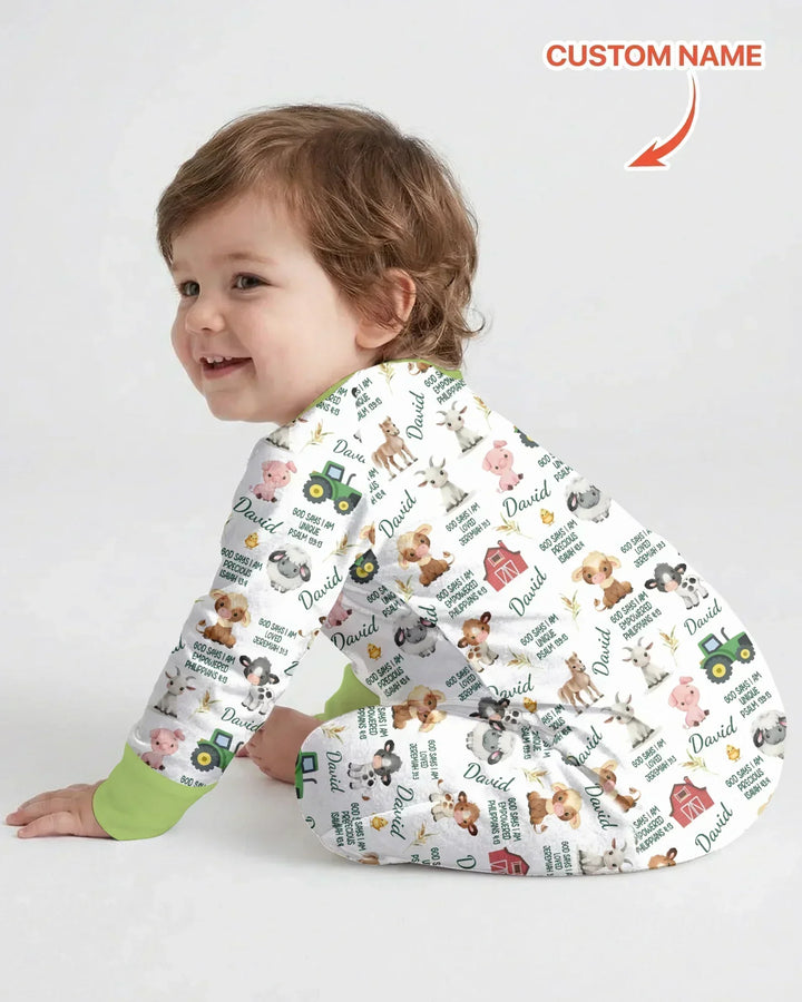 Gerippte Babykleidung mit individuellem Foto - Weich &amp; Skizzenhaft