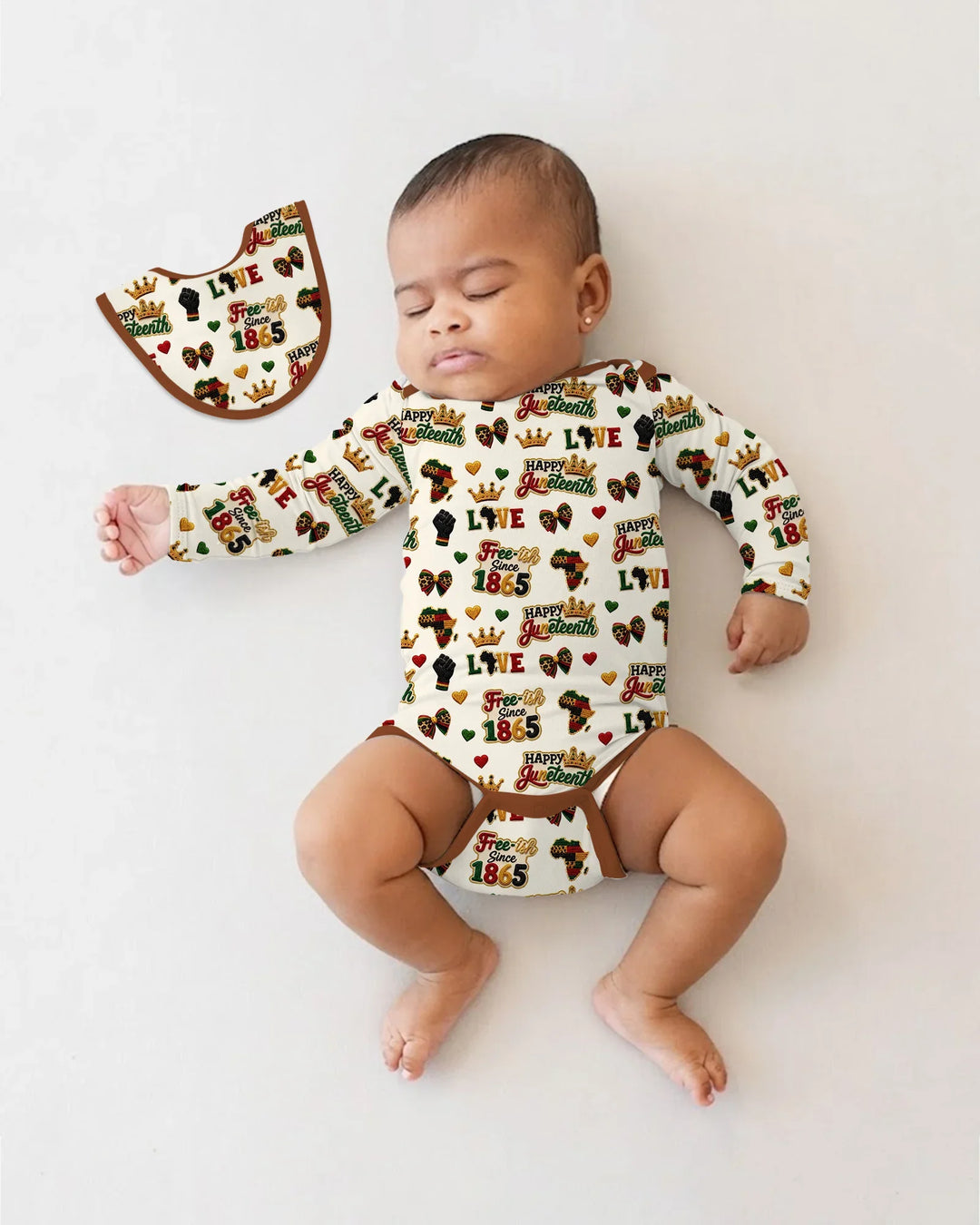 Juneteenth Free-ish Since 1865 Bamboo Bodysuit