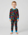 Hebrew Harmony Family Matching Bamboo Two Piece Long Sleeve Pajama Set