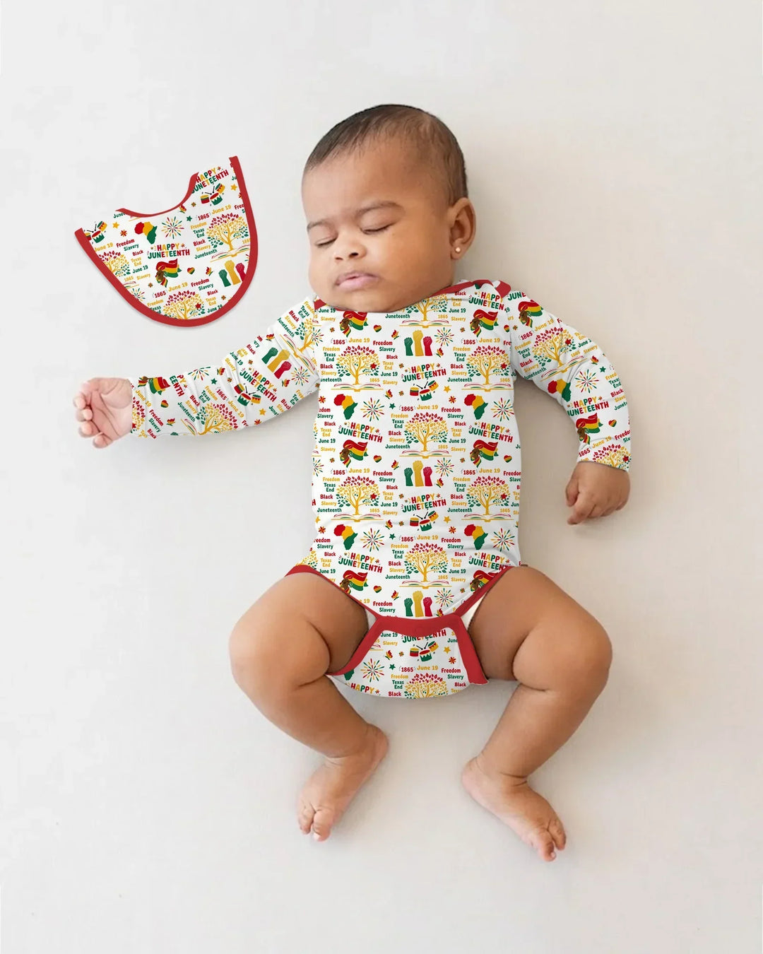 Happy Juneteenth Bamboo Bodysuit