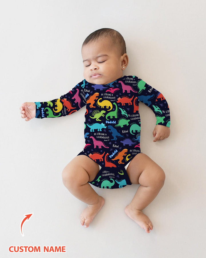 Gerippte Babykleidung mit individuellem Foto - Weich &amp; Skizzenhaft