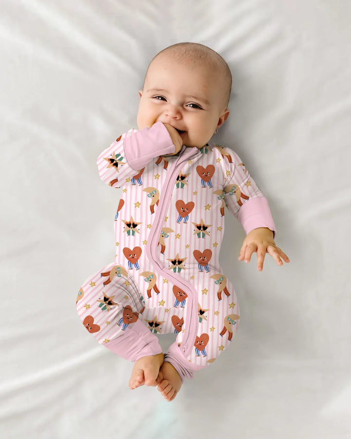 Gerippte Babykleidung mit individuellem Foto - Weich &amp; Skizzenhaft