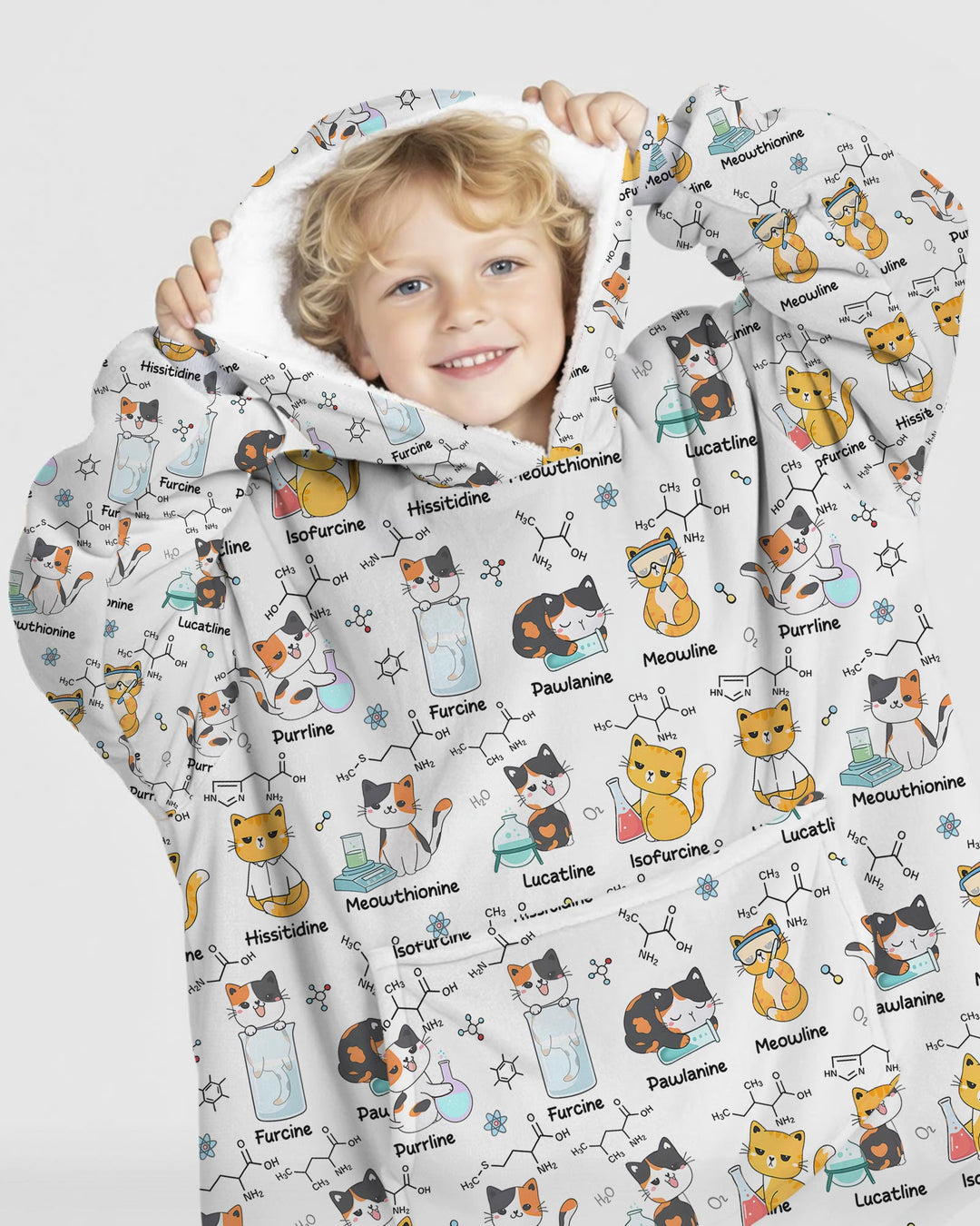 Benutzerdefinierter Bambus-Deckenhoodie (Vorlage)