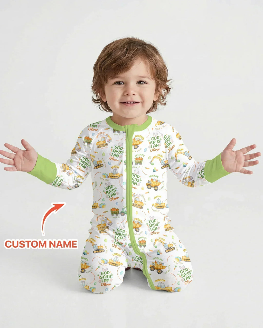 Gerippte Babykleidung mit individuellem Foto - Weich &amp; Skizzenhaft