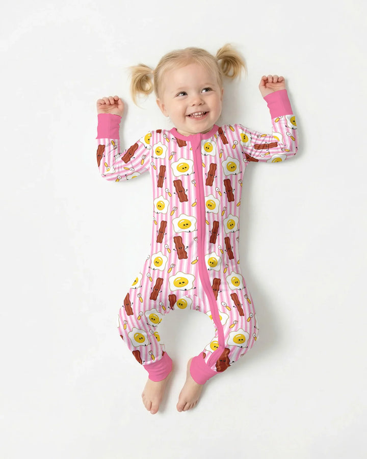 Gerippte Babykleidung mit individuellem Foto - Weich &amp; Skizzenhaft