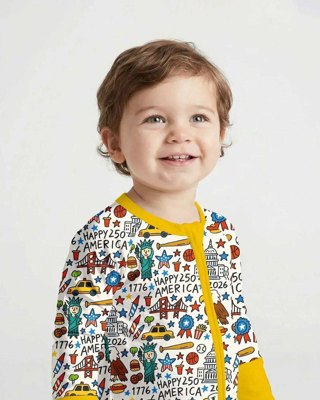 Gerippte Babykleidung mit individuellem Foto - Weich &amp; Skizzenhaft