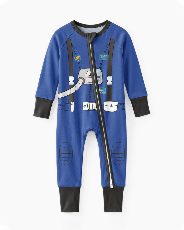 Gerippte Babykleidung mit individuellem Foto - Weich &amp; Skizzenhaft
