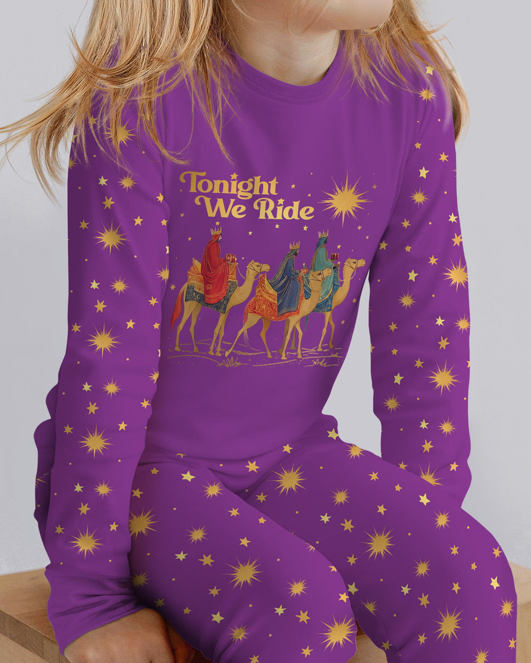 Tonight We Ride Bamboo Two Piece Long Sleeve Pajama Set