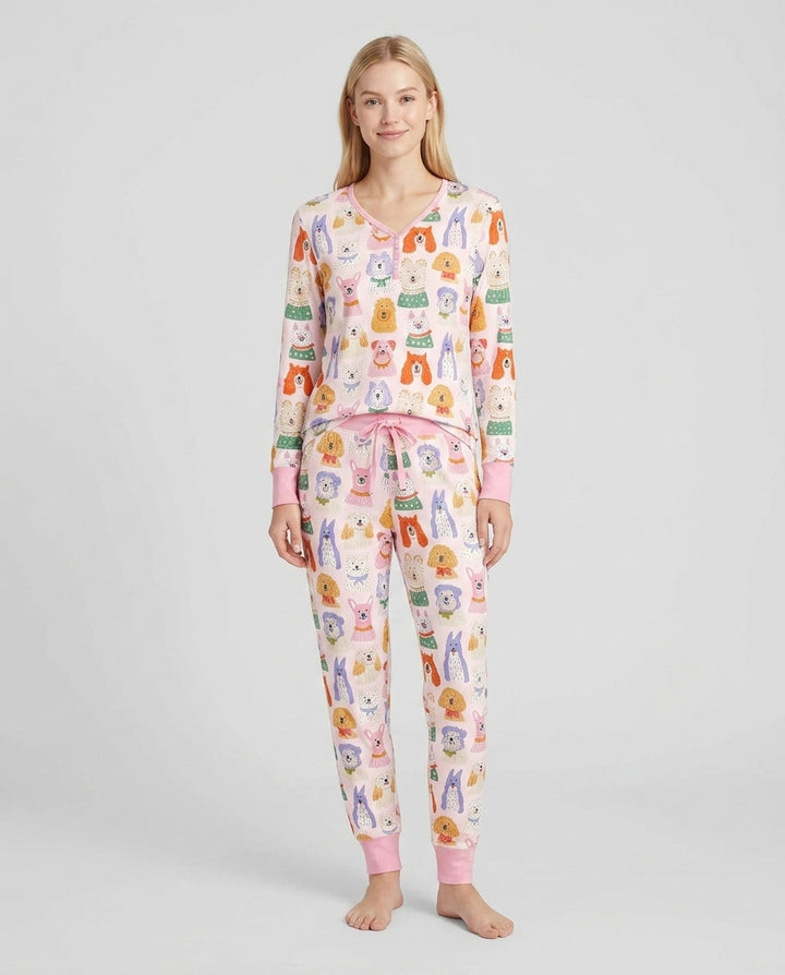 Vorlage Bambus Damen Pyjama Set
