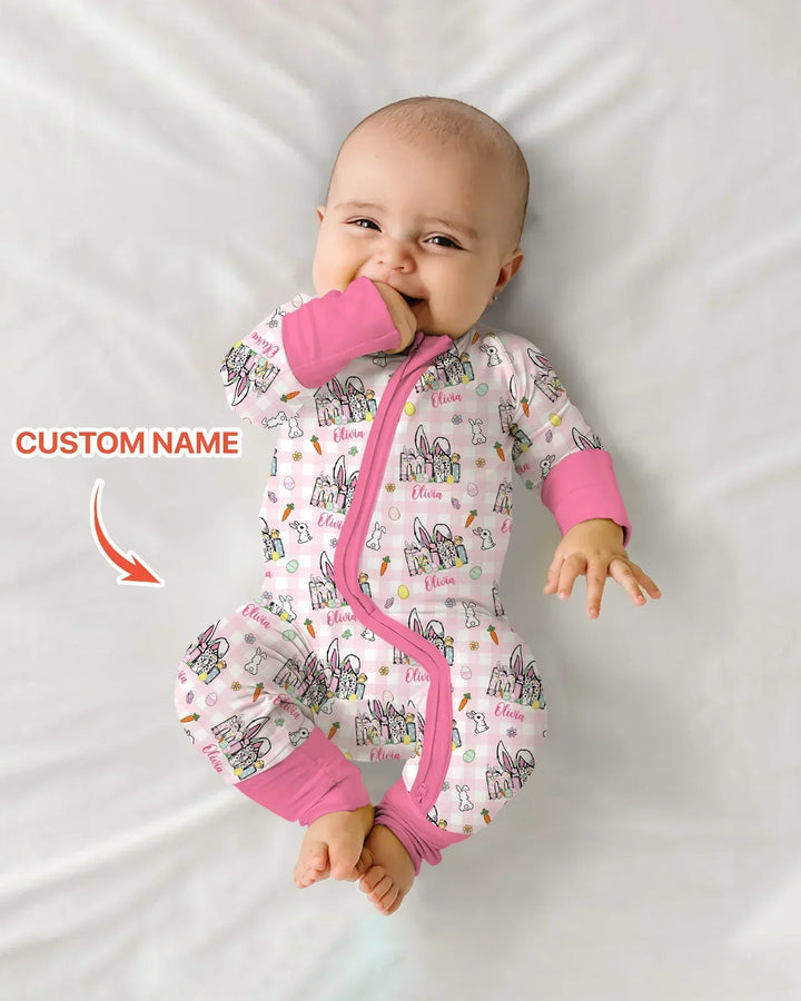 Gerippte Babykleidung mit individuellem Foto - Weich &amp; Skizzenhaft