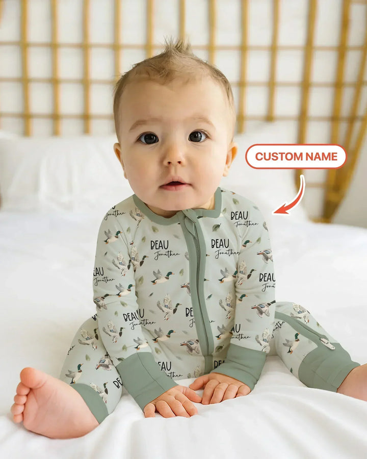 Gerippte Babykleidung mit individuellem Foto - Weich &amp; Skizzenhaft