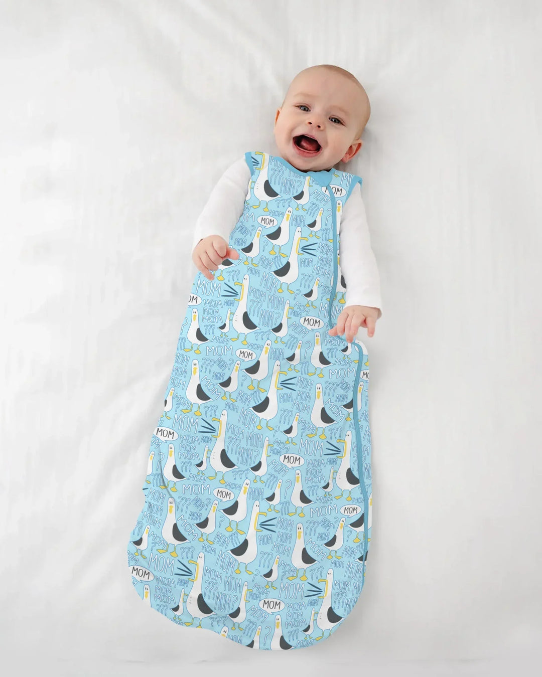 Funny Seagull MOM Bamboo Sleep Bag