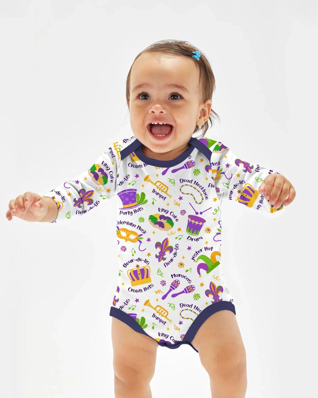 Gerippte Babykleidung mit individuellem Foto - Weich &amp; Skizzenhaft