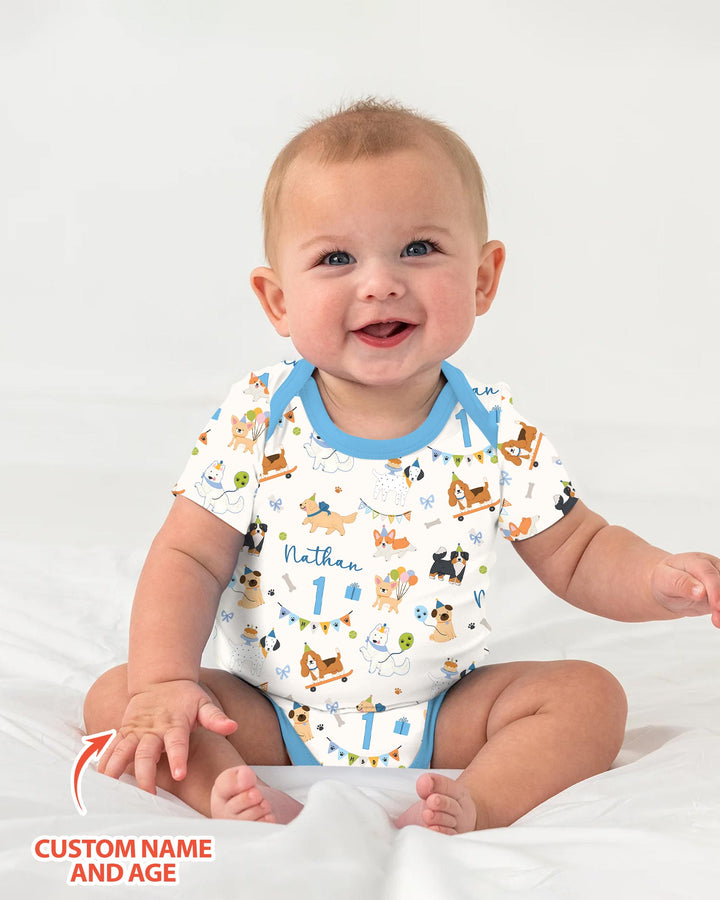 Gerippte Babykleidung mit individuellem Foto - Weich &amp; Skizzenhaft