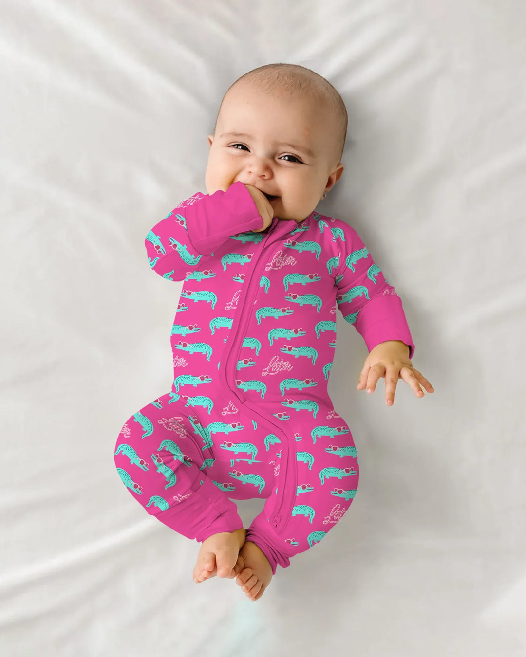 Gerippte Babykleidung mit individuellem Foto - Weich &amp; Skizzenhaft