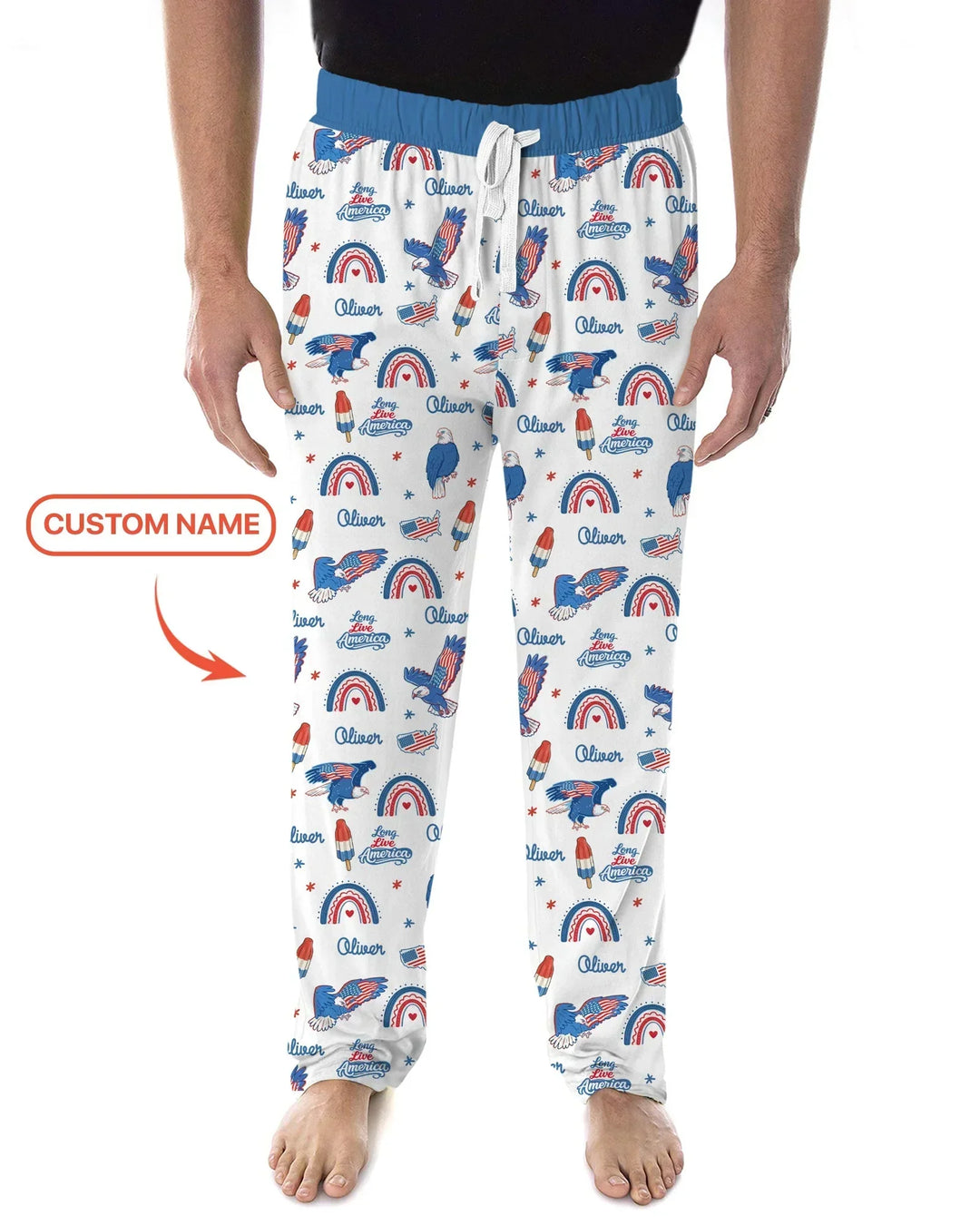 Vorlage Benutzerdefiniertes Herren-Pyjama-Set