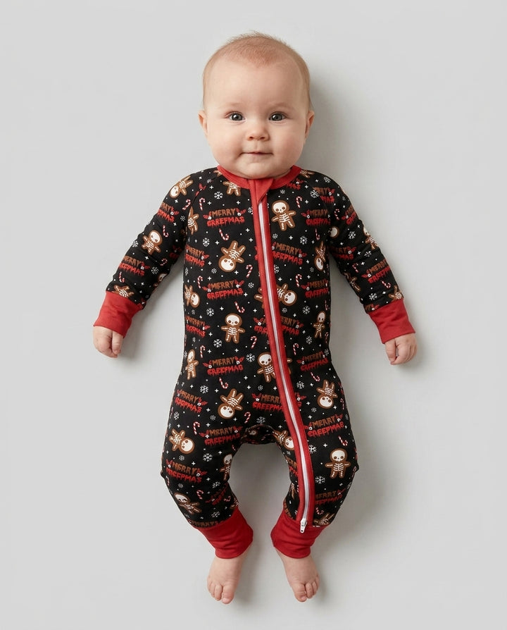 Merry Creepmas Cookies Bamboo Convertible Zippy