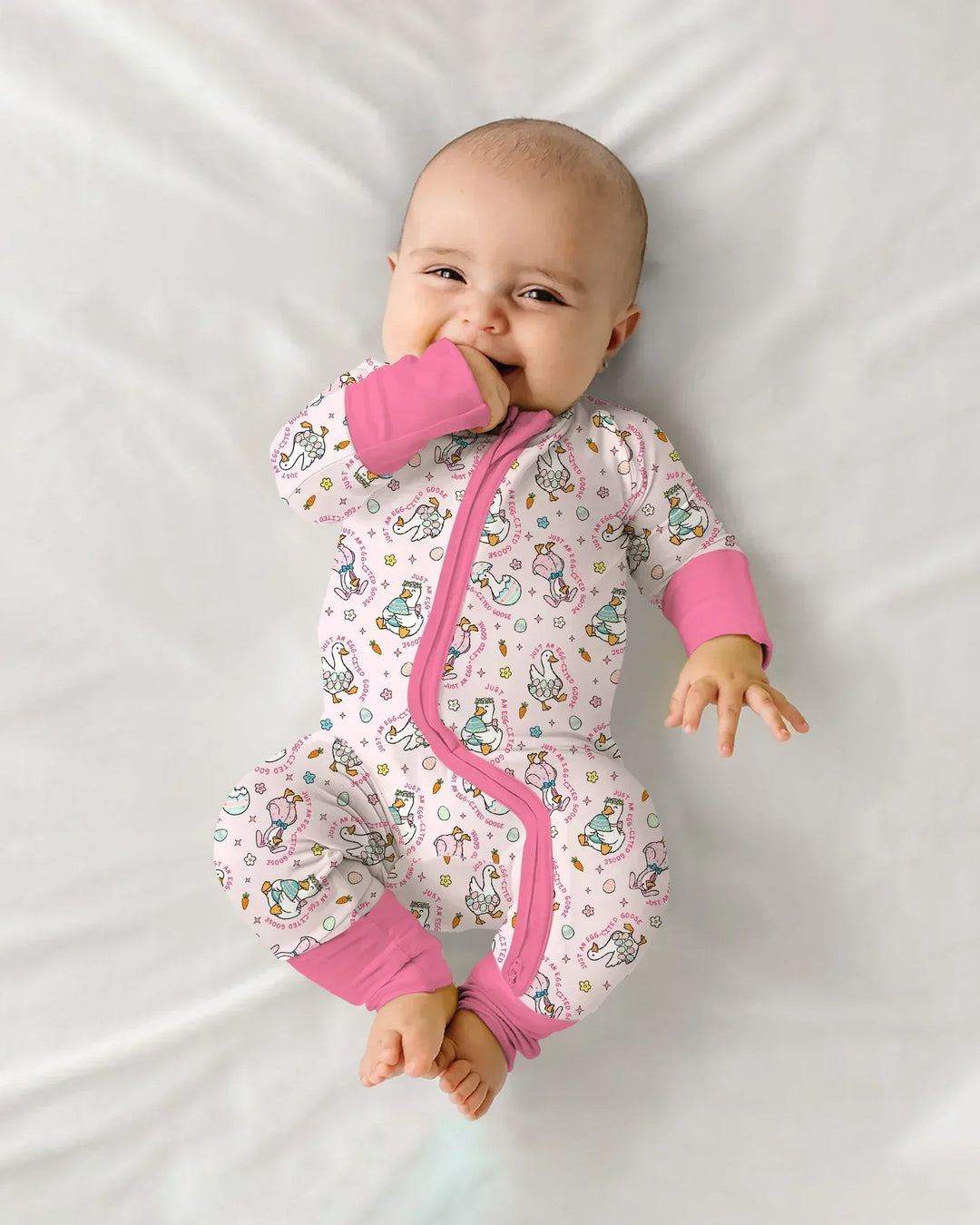 Gerippte Babykleidung mit individuellem Foto - Weich &amp; Skizzenhaft