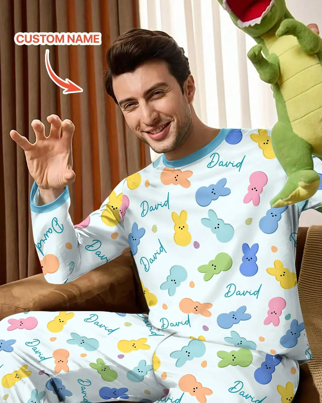 Vorlage Benutzerdefiniertes Herren-Pyjama-Set