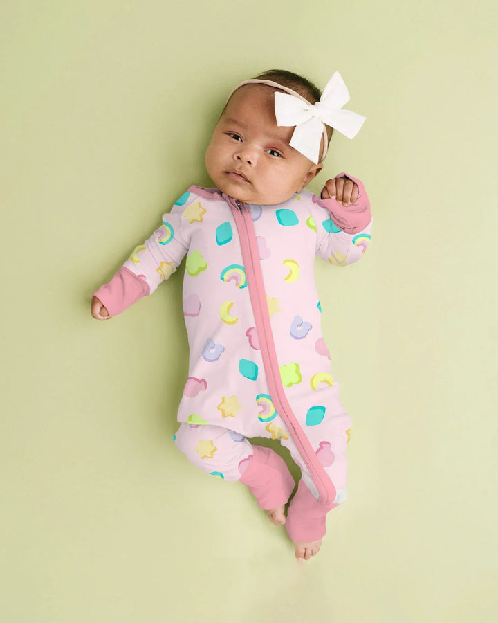 Pastel Lucky Charms Scatter Bamboo Convertible Zippy