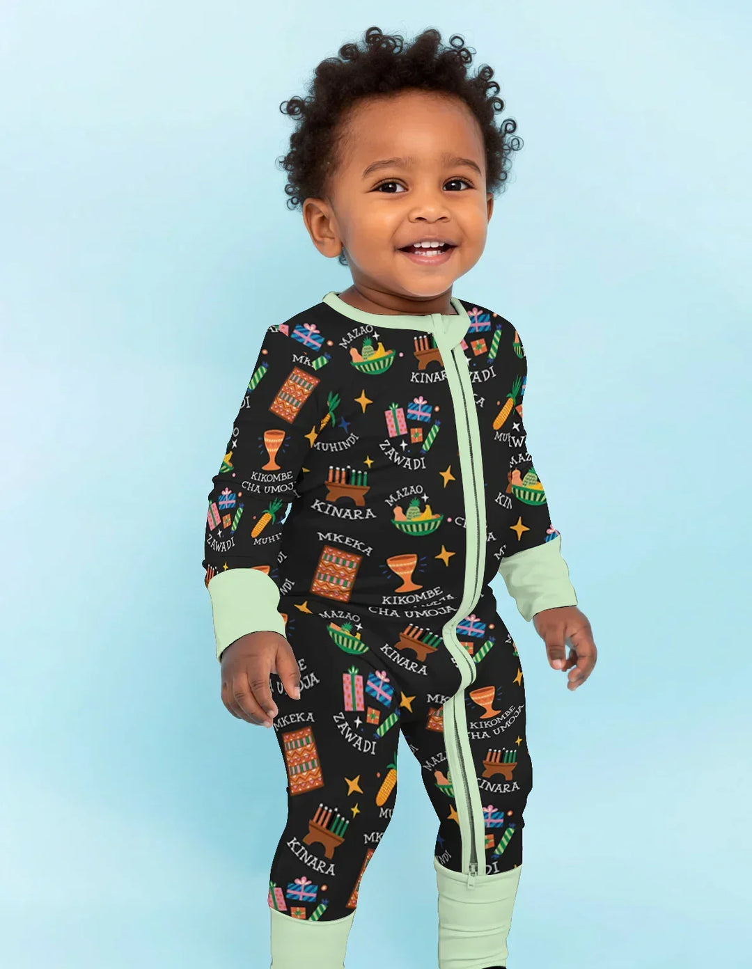 Gerippte Babykleidung mit individuellem Foto - Weich &amp; Skizzenhaft