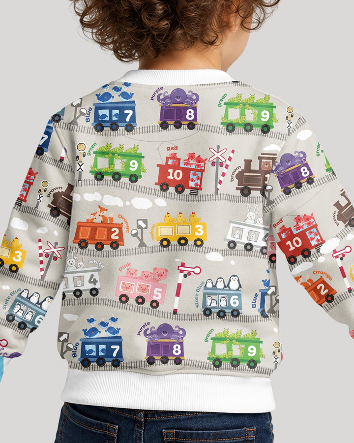 Sweatshirt mit Rundhalsausschnitt aus Bambusfaser