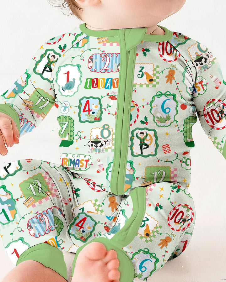 12 Christmas Prayers Bamboo Convertible Zippy