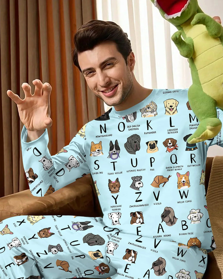 Vorlage Herren-Pyjama-Set