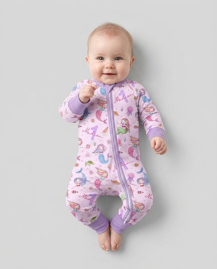 Gerippte Babykleidung mit individuellem Foto - Weich &amp; Skizzenhaft