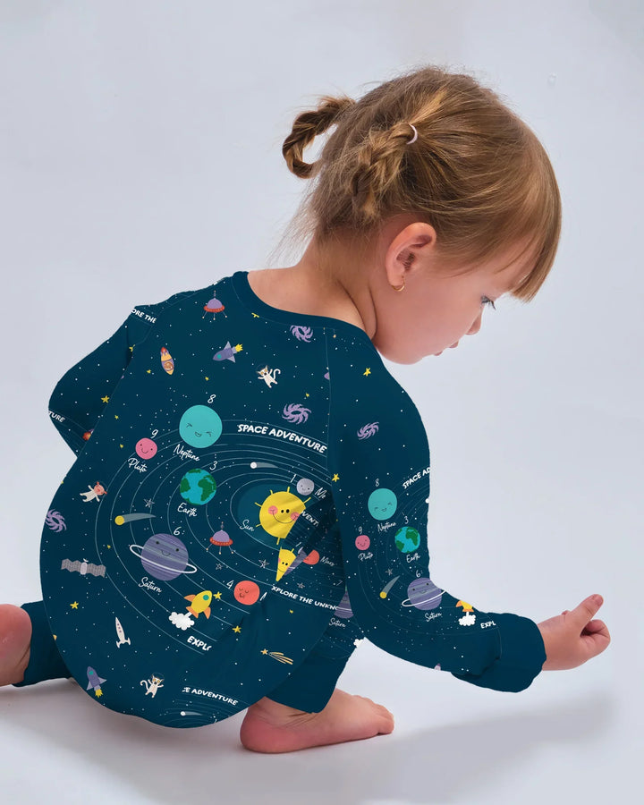 Gerippte Babykleidung mit individuellem Foto - Weich &amp; Skizzenhaft