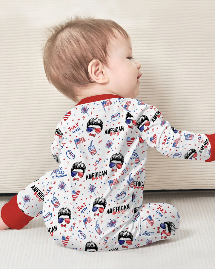 Gerippte Babykleidung mit individuellem Foto - Weich &amp; Skizzenhaft