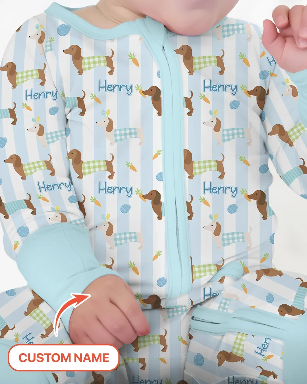 Gerippte Babykleidung mit individuellem Foto - Weich &amp; Skizzenhaft