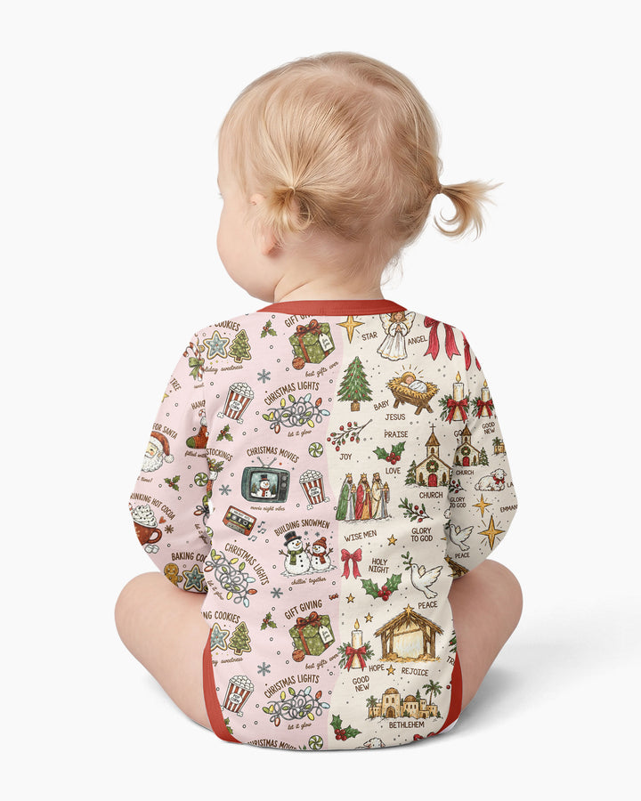 Jesus Is The Reason For The Season Family Matching Bamboo Bodysuit